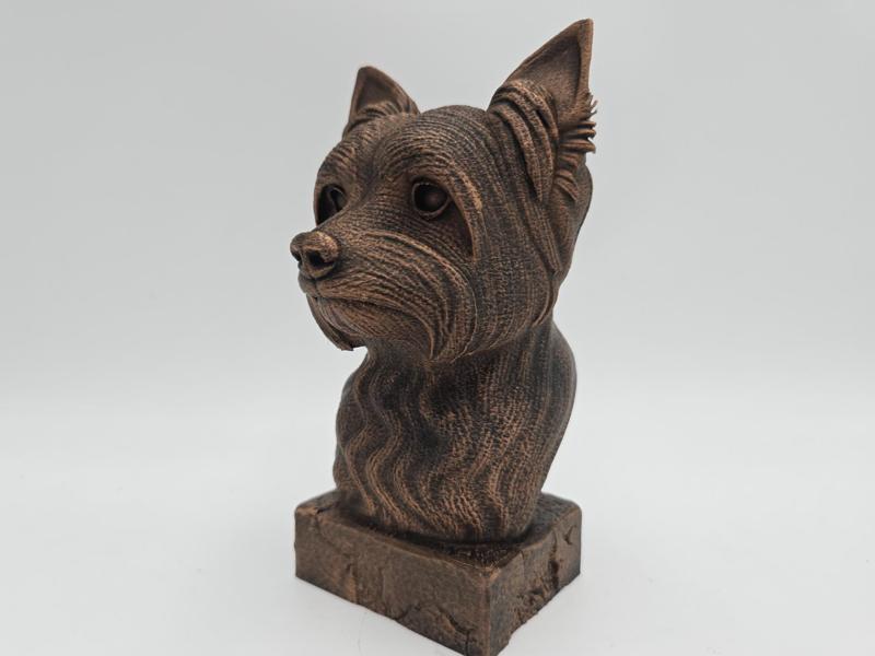 YORKSHIRE TERRIER BUST