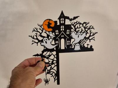 Helloween Deco 2 Door Corner