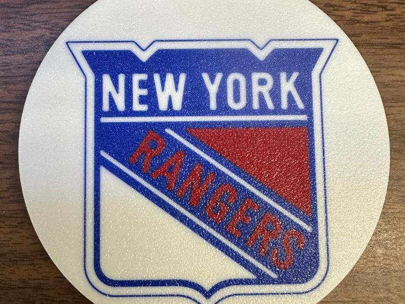 NEW YORK RANGERS COASTER SET