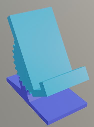 phone stand two parts (fast print)