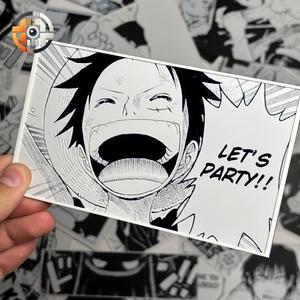 MONKEY D LUFFY | ONE PIECE - HUEFORGEENTHUSIAST - MANGA PANEL - SKYPIEA ARC