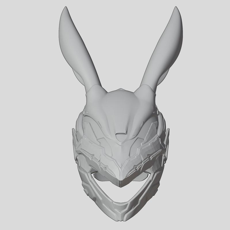The First Descendant Bunny Helmet Cosplay