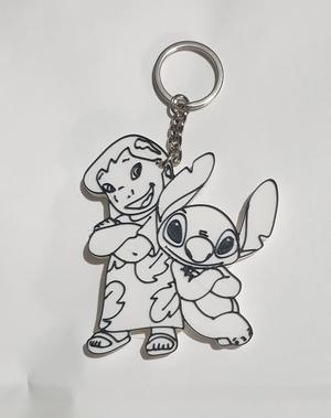 Keychain Lilo and Stitch