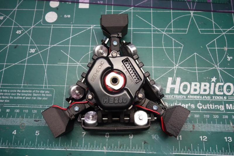 Rostock Max Fan 25mm Shroud for HE280