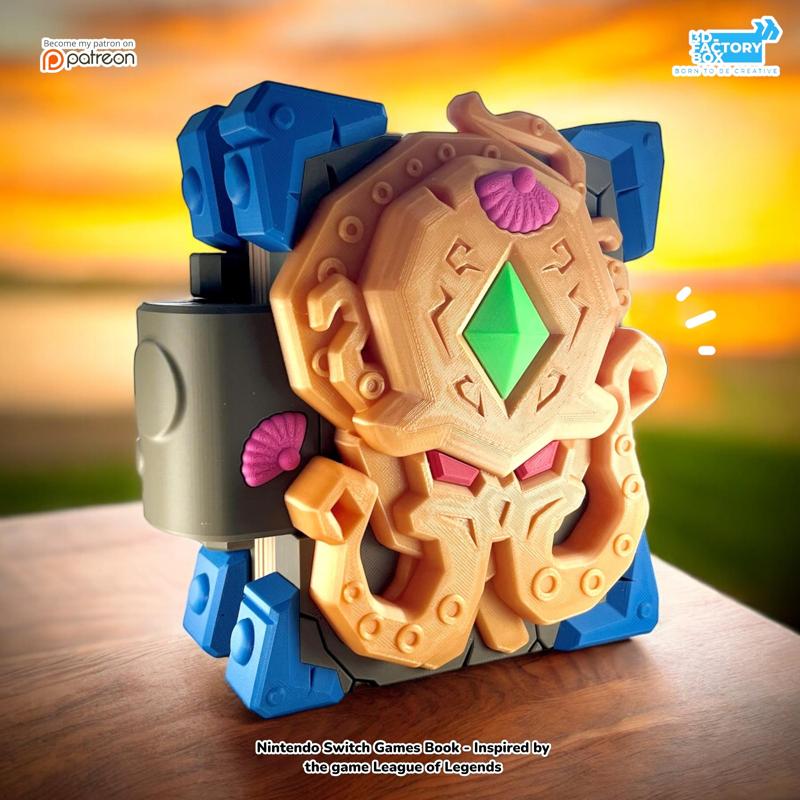 Nintendo Switch Games Book - Inspired by the game League of Legends