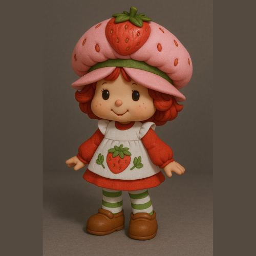 Muñeca Fan Art Rosita Fresita  - Strawberry Shortcake Fan Art Doll