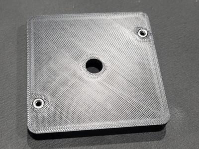 Simucube 2 Pro E-Stop Aluminum Ext. Mounting Plate