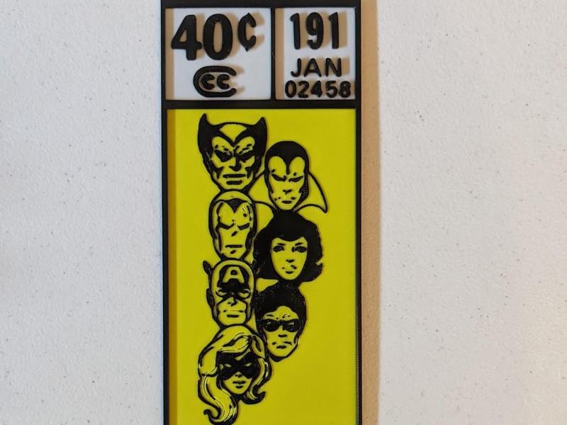 Corner Box Recreation - Avengers 191