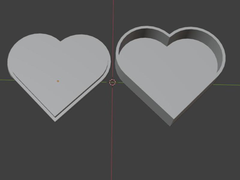 Valentine's Day Small Heart Shaped Box