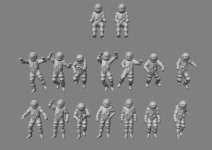 Generic Astronaut Figures