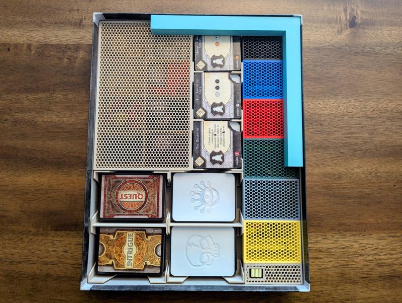 Lords of Waterdeep Organizer - Meeple Storage & Spacer