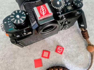 Hot Shoe Covers - Plain, Grippy, Skull or Leaf