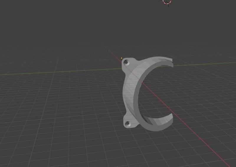 air-conducting filter half