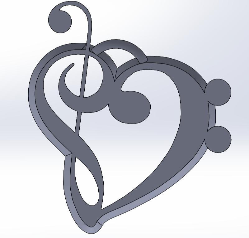 musical heart locket