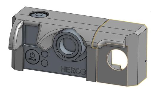 S800 GoPro & FPV Cam Mount