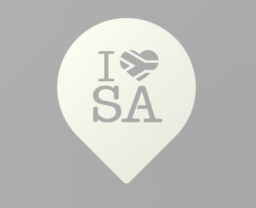 STENCIL, I LOVE SA COFFEE/MILK TART