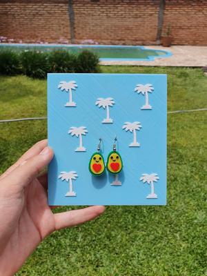 earring avogato /aguacate