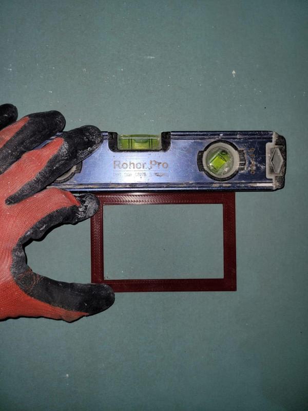 drywall electrical box stencil for gewiss/photex/ayala 3M & 4M