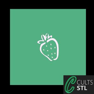 Stencil Morango Frutas - 10x10cm