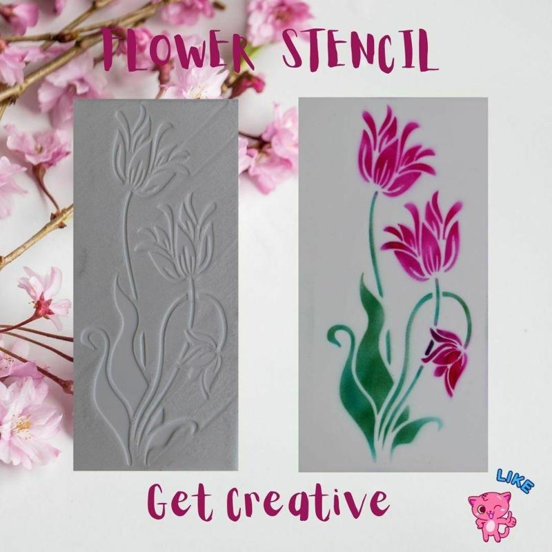 Flower Stencil