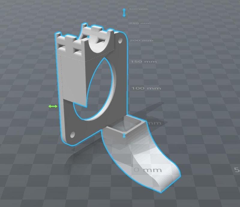 Hictop i3 Nozzle Fan Shroud with Cable TieDown