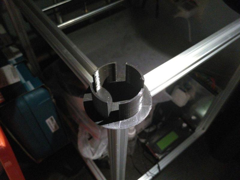 2020 rail screwless filament spool holder