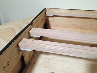 Eurorack DIY Wooden Rail support
