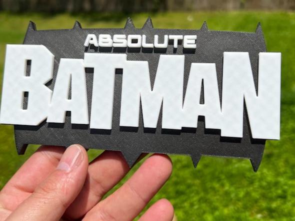 Absolute Batman Logo - Bar Magnet - 6 inch