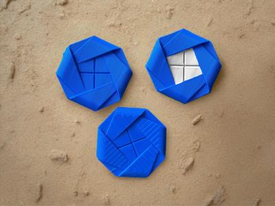 Origami Camellia