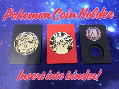 Pokemon Coin Holder (insert into binder)
