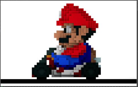 Mario Kart - Mario Vuitbits