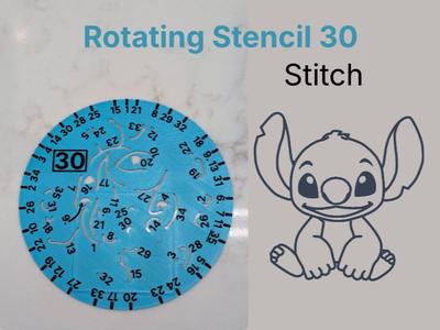 Rotating Stencil 30 Stitch