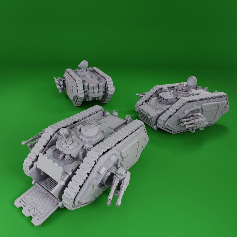 heavy tank for assault and troop transport