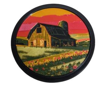 Barn Coaster HueForge