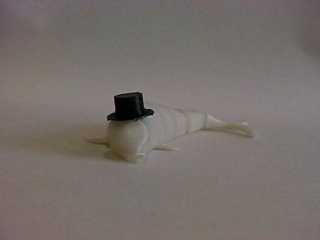 Cute Articulated Beluga Whale