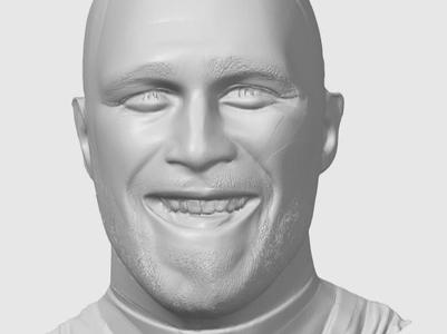 Bust of Travis Kelce - Without Base