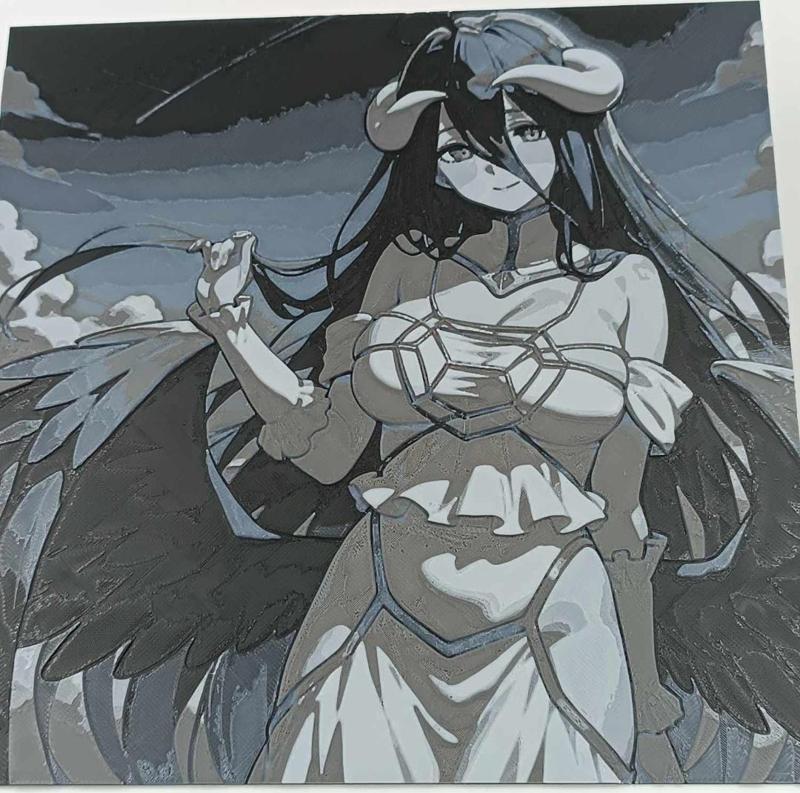 Overlord Albedo, Overlord Anime v2 - Hueforge