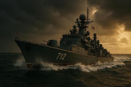 Neustrashimy-Class Frigate in 1:3000