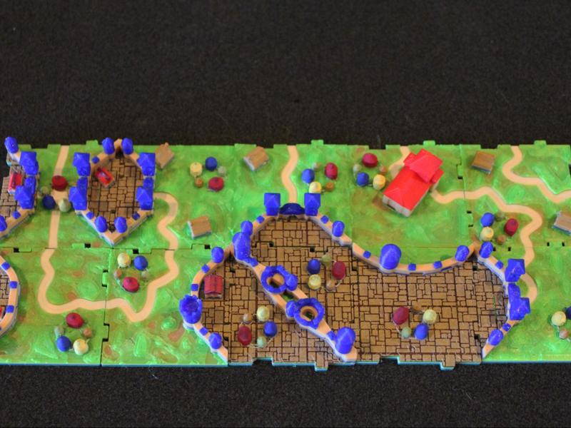 Rifraf 3D Carcassonne Mini Expansion The Festivals