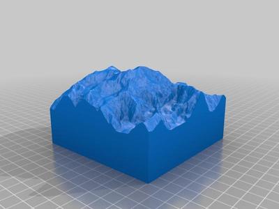 Mt. McKinley/Denali 10km Collectible Mountain