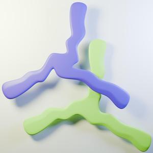 Wonky Triblader Boomerangs