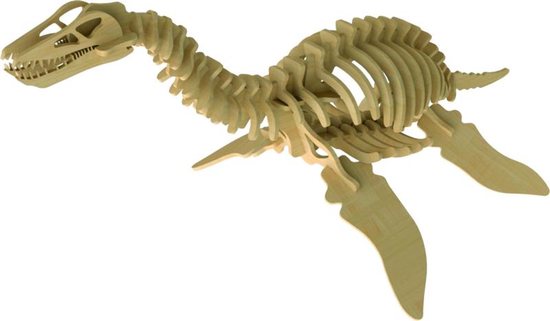 PLEZIOZAURUS 3D PUZZLE