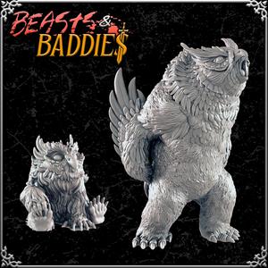 Owlbear and Cub (Support-free)
