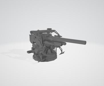 US American WW2 127mm Mark 17