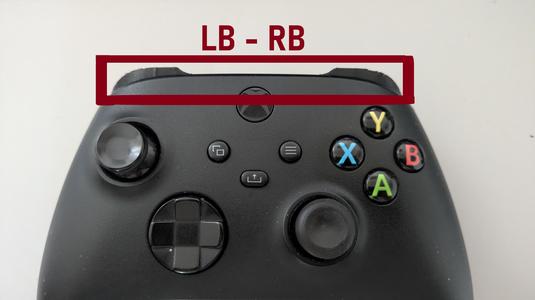 LB - RB Xbox Series X - S