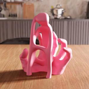 3D Thinker Man Stl File - 088