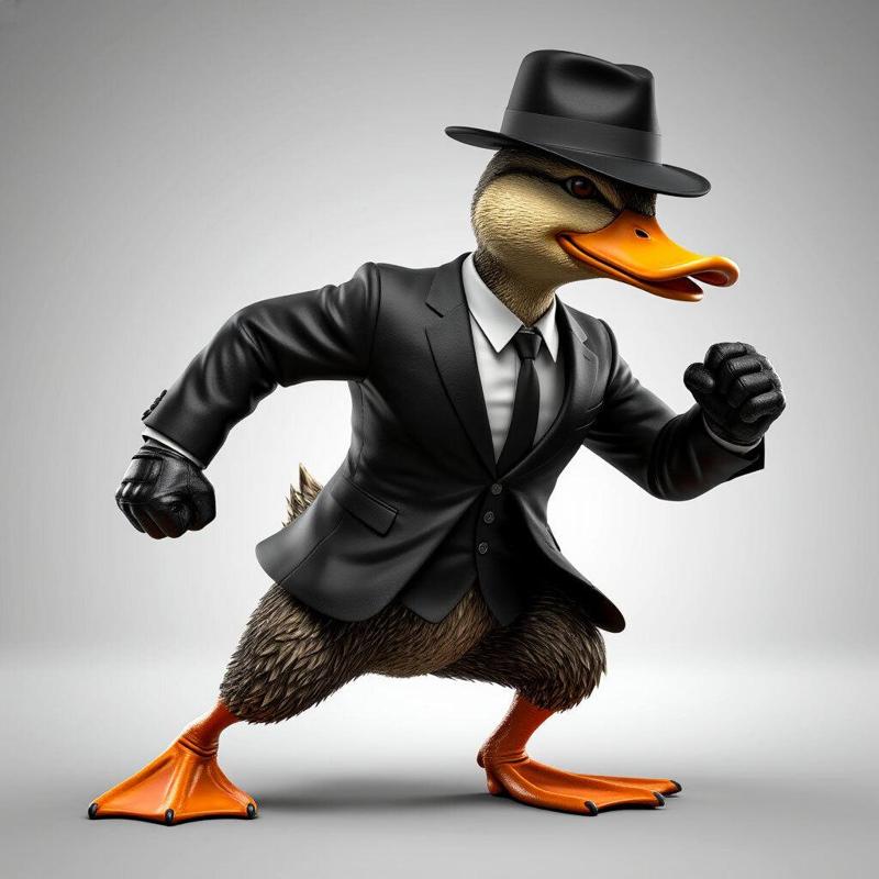 Gangster duck