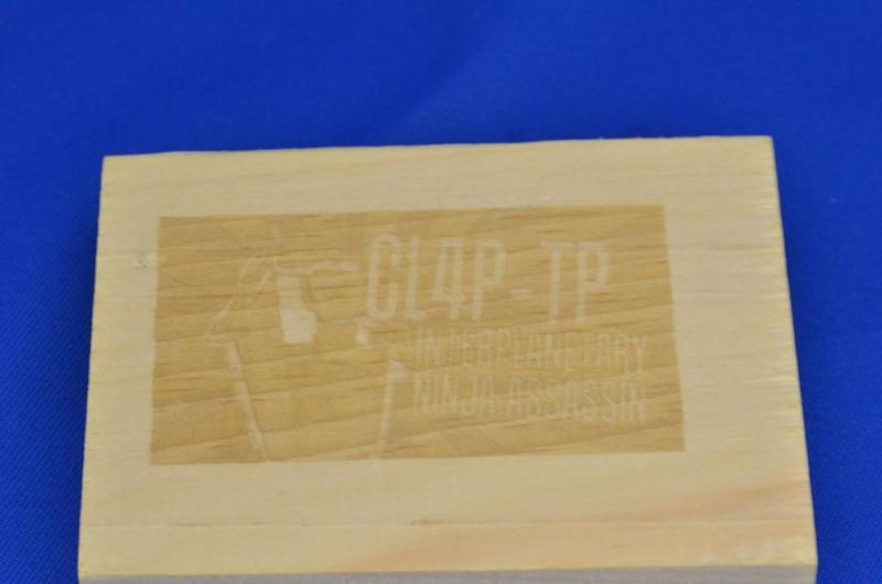 CL4P-TP Wood Plaque