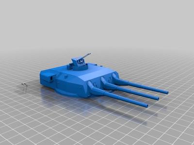 G.Kurfust 1:200 turret