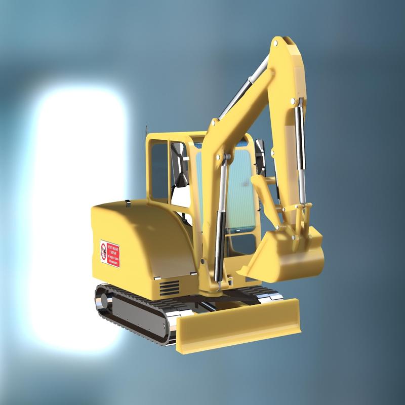 EXCAVATOR CAR VEHICLE TRACTOR H95 ELEVATOR CAROLA CRANE TRUCK TRAILER CHAIN HOOK